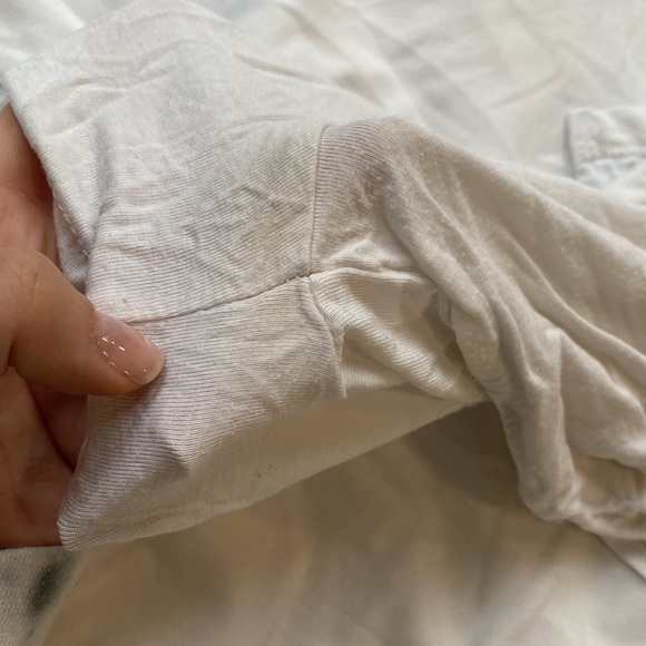 Studio Pasha white tunic with side slits, Size S - Picture 3 of 4